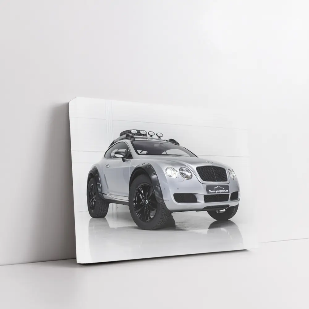 Bentley Continental GT Off Road Silver – Wall Art
