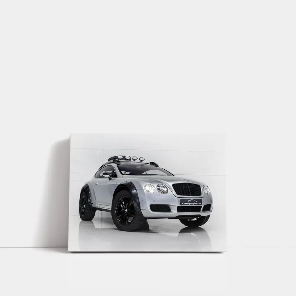 Bentley Continental GT Off Road Silver – Wall Art