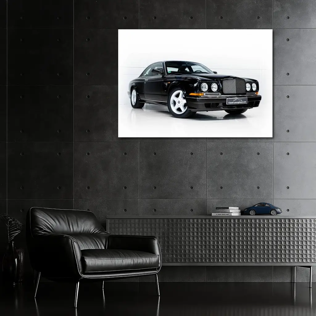 Bentley Continental T Mulliner Black Studio – Wall Art