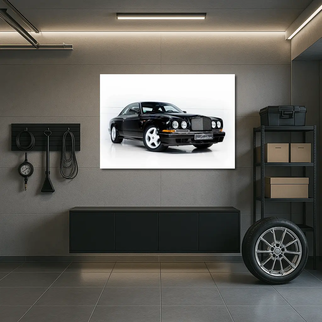 Bentley Continental T Mulliner Black Studio – Wall Art