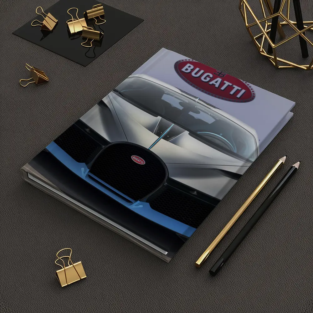 Bugatti Divo Hypercar Front View Display – Notebooks