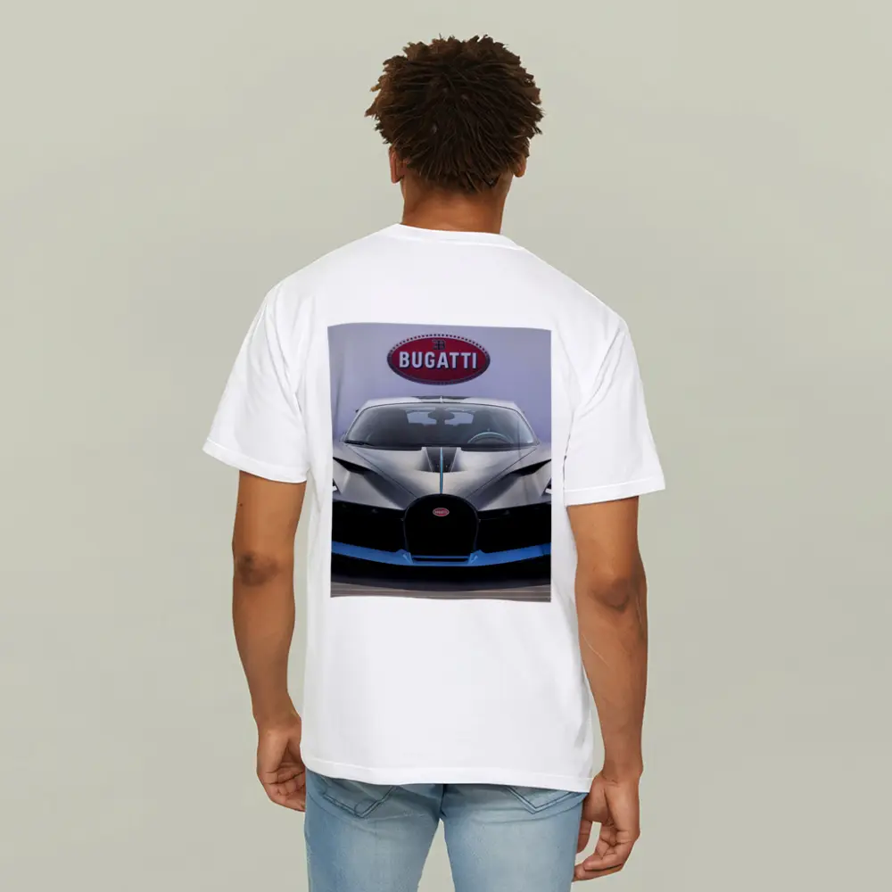 Bugatti Divo Hypercar Front View Display – T-Shirts