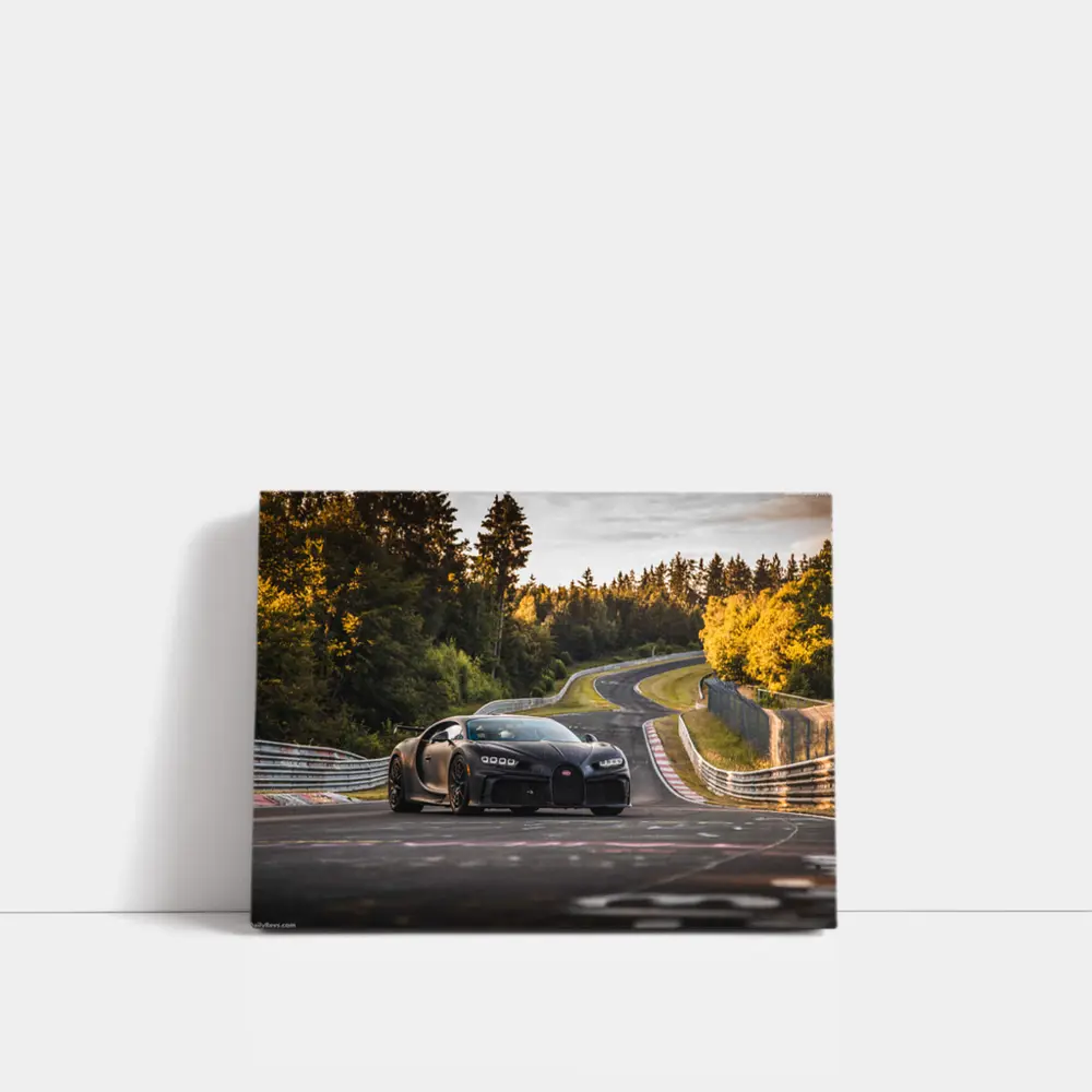 Bugatti Chiron Pur Sport Nurburgring Track – Wall Art