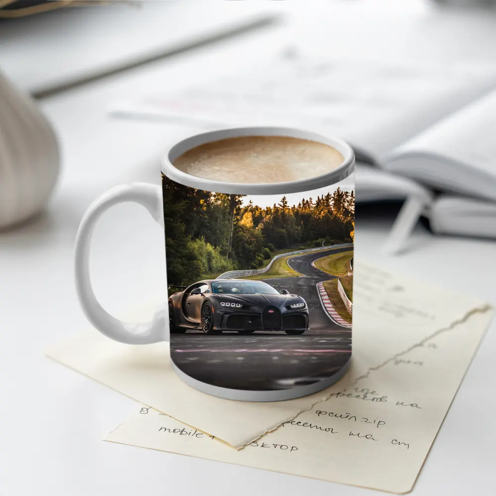 Bugatti Chiron Pur Sport Nurburgring Track – Mugs