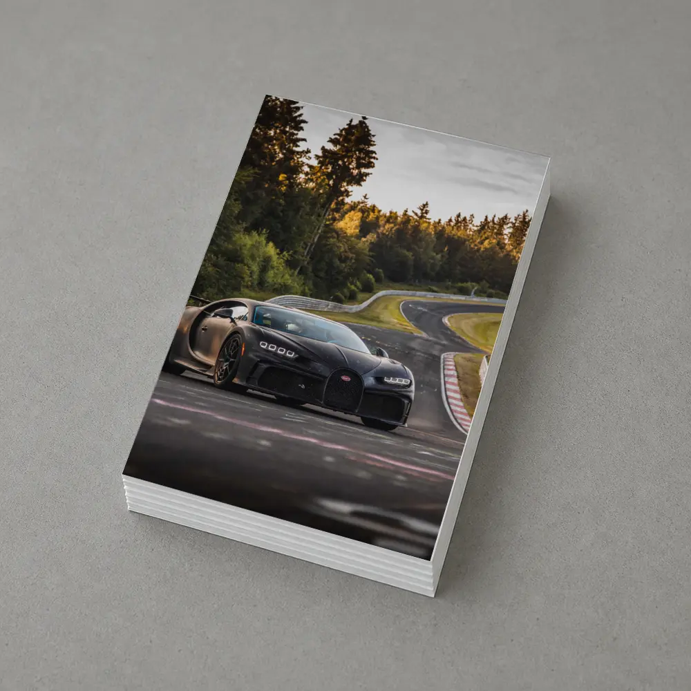 Bugatti Chiron Pur Sport Nurburgring Track – Postcards