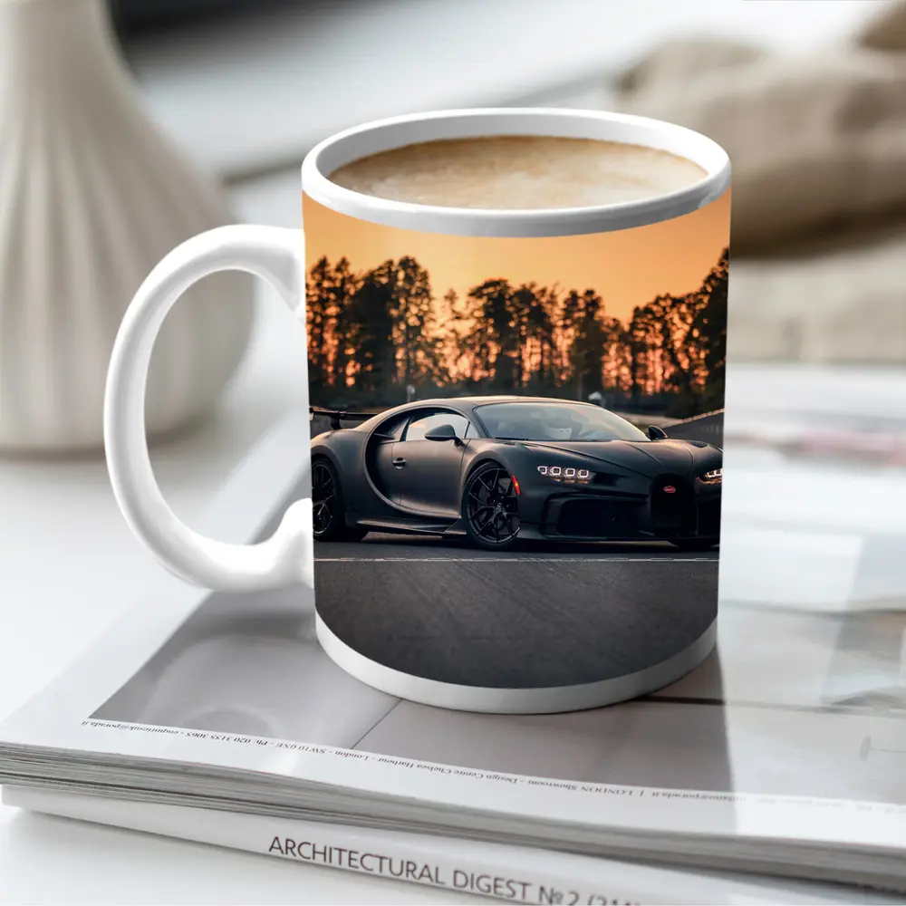 Bugatti Chiron Pur Sport On Track – Mugs