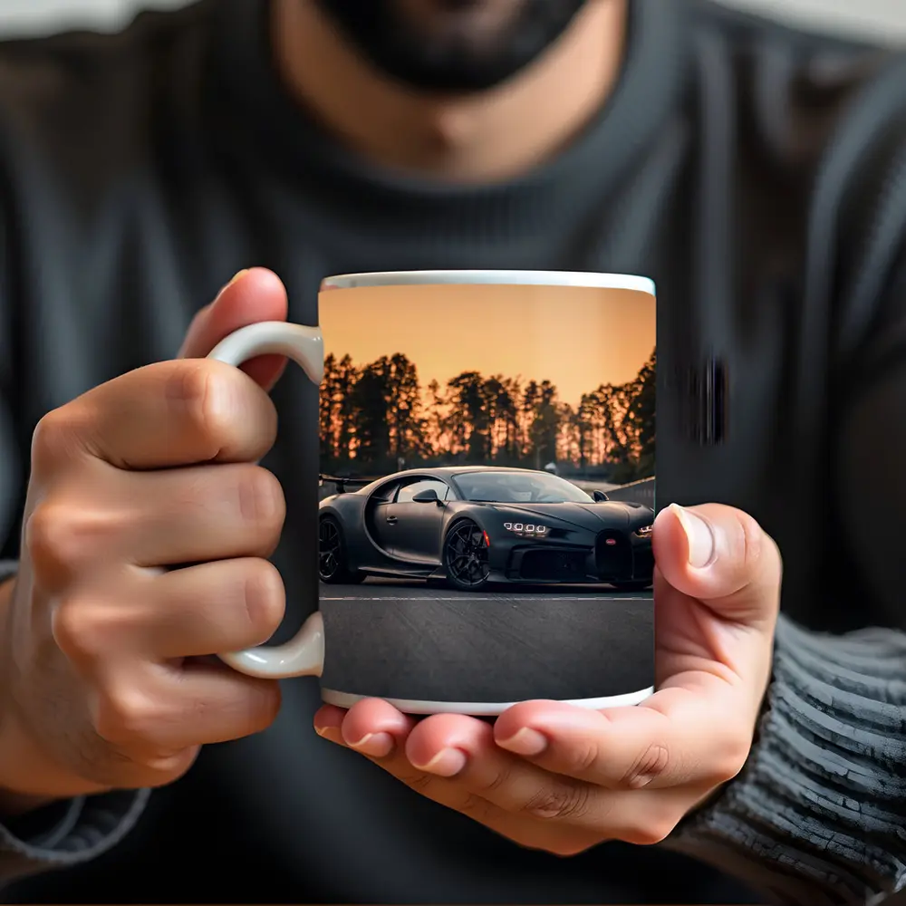 Bugatti Chiron Pur Sport On Track – Mugs