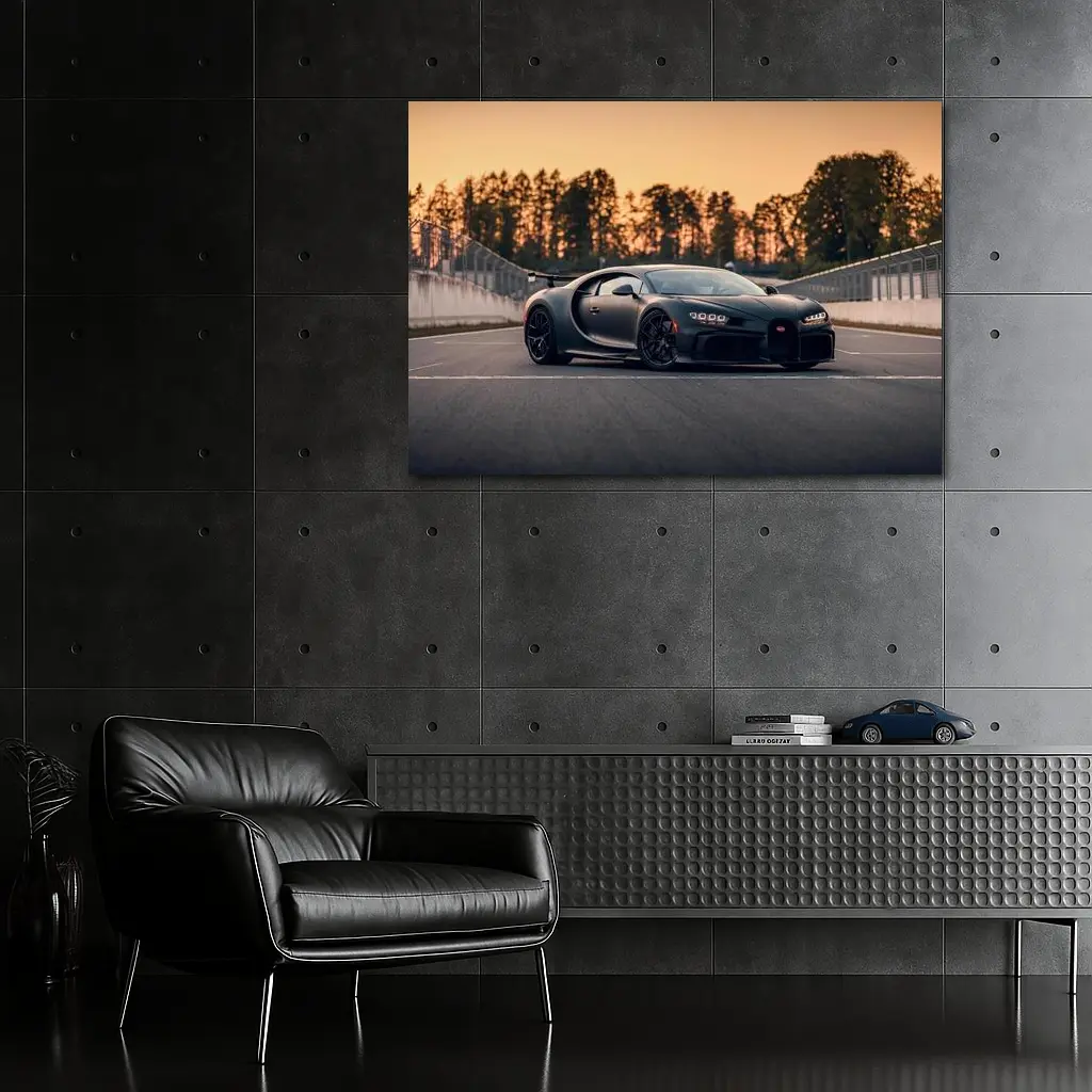 Bugatti Chiron Pur Sport On Track – Wall Art