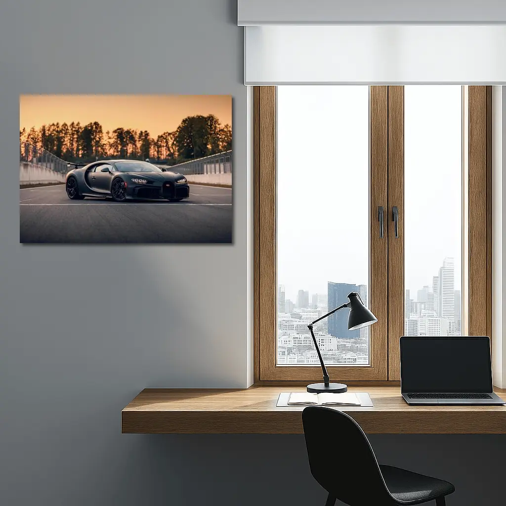 Bugatti Chiron Pur Sport On Track – Wall Art