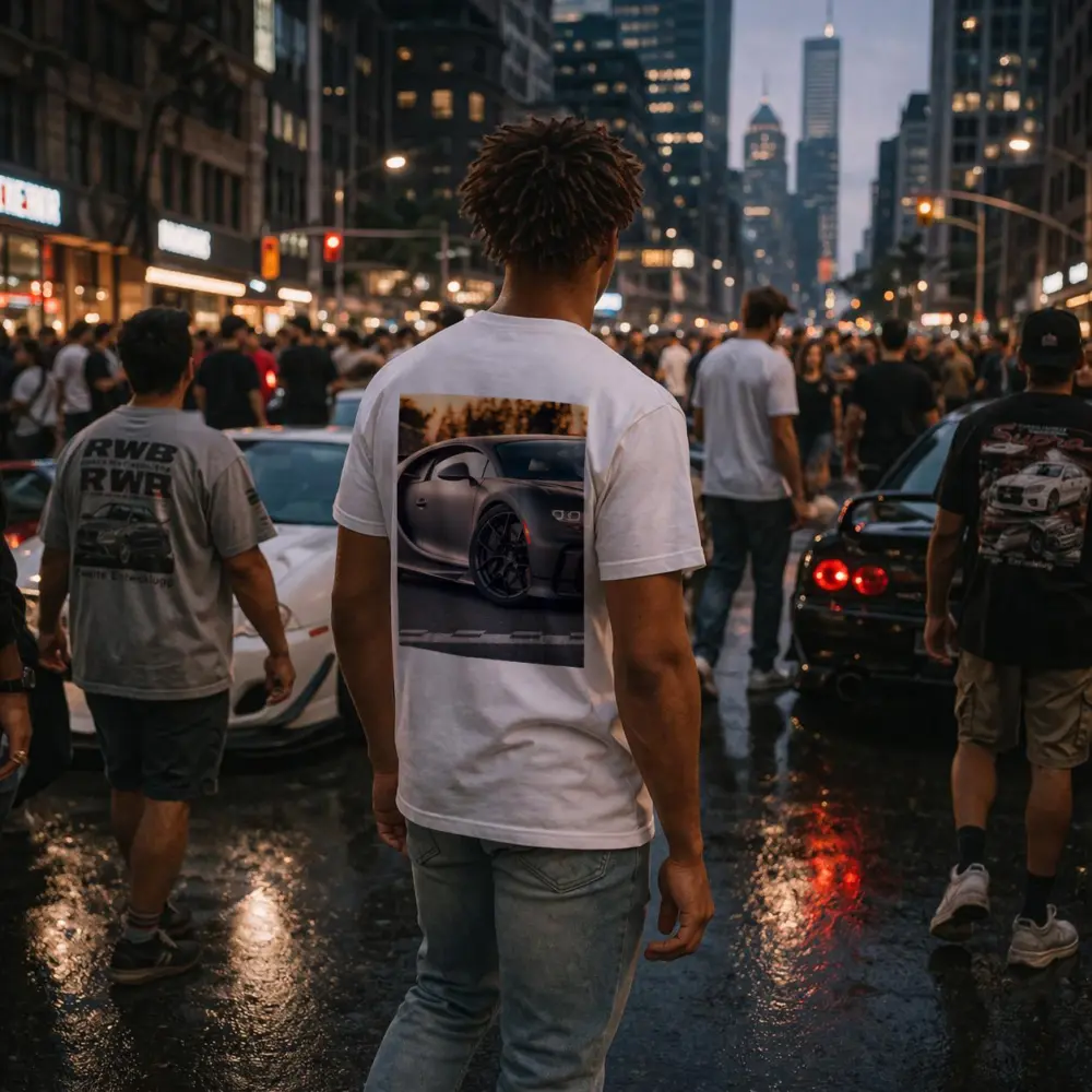 Bugatti Chiron Pur Sport On Track – T-Shirts