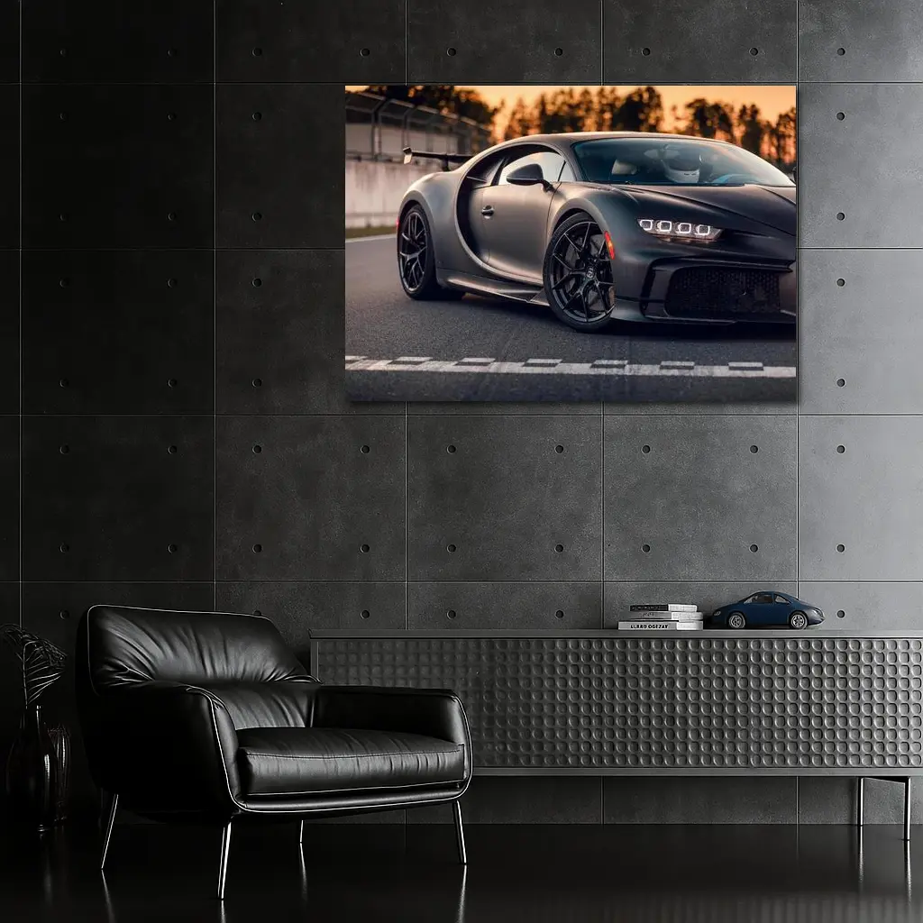 Bugatti Chiron Pur Sport On Track – Wall Art