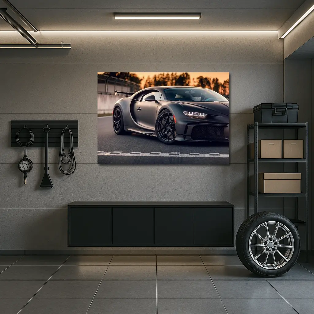 Bugatti Chiron Pur Sport On Track – Wall Art