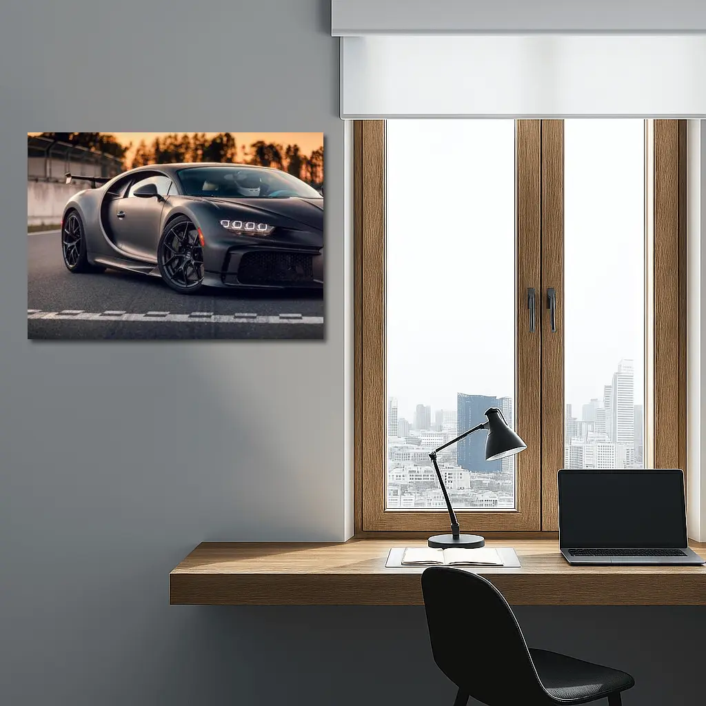 Bugatti Chiron Pur Sport On Track – Wall Art