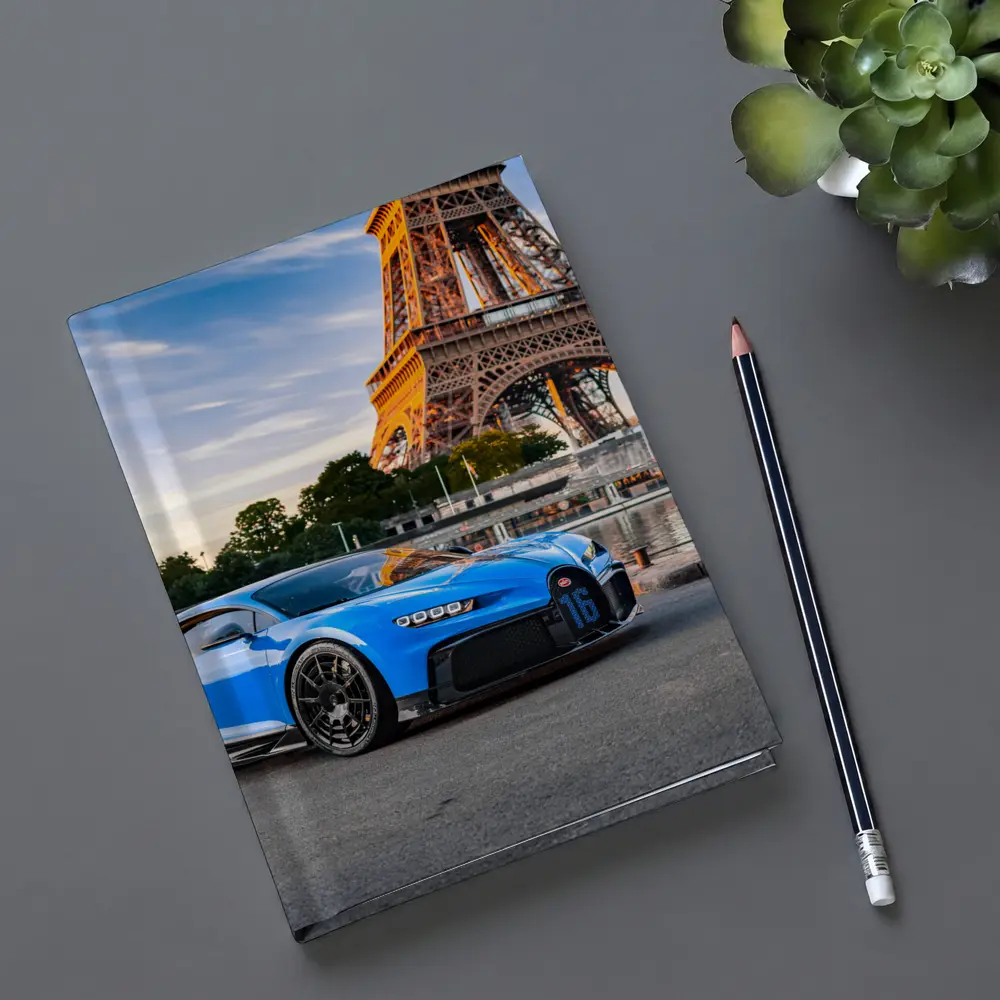 Bugatti Chiron Pur Sport Paris Eiffel Tower – Notebooks