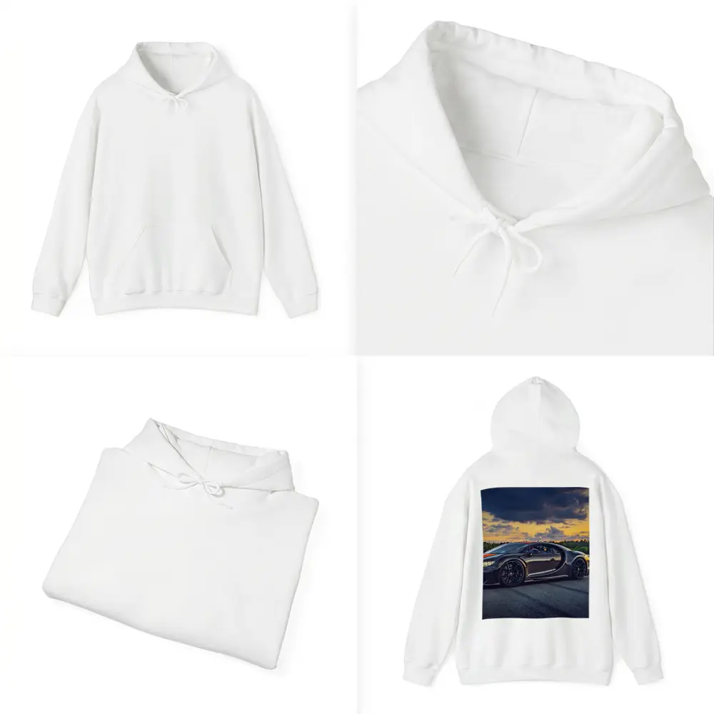 Bugatti Chiron Super Sport Sunset Track – Hoodies