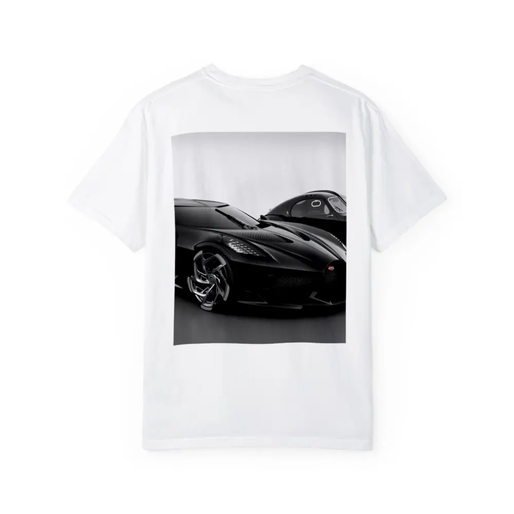 Bugatti La Voiture Noire Black Studio Shot – T-Shirts