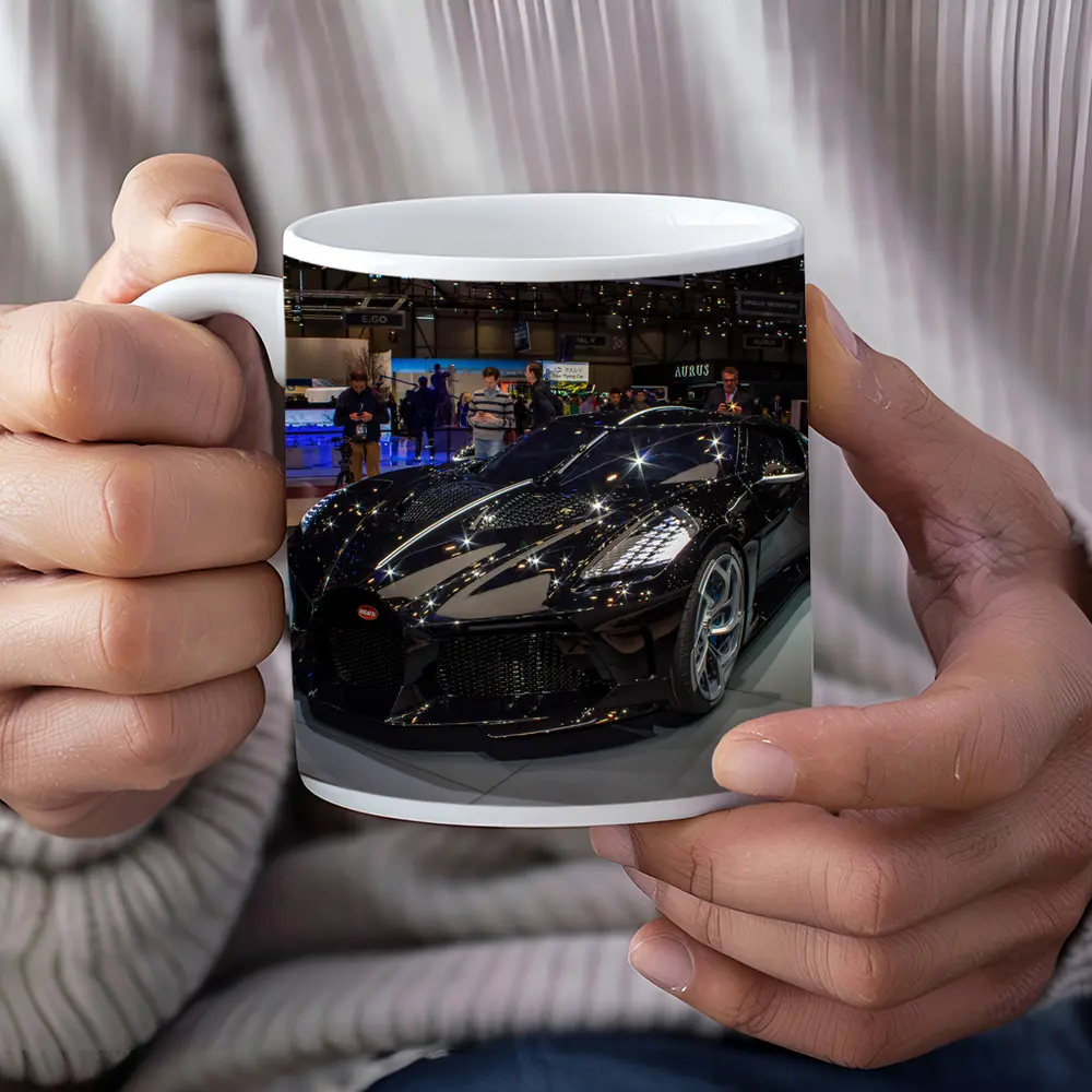 Bugatti La Voiture Noire Auto Show Floor – Mugs