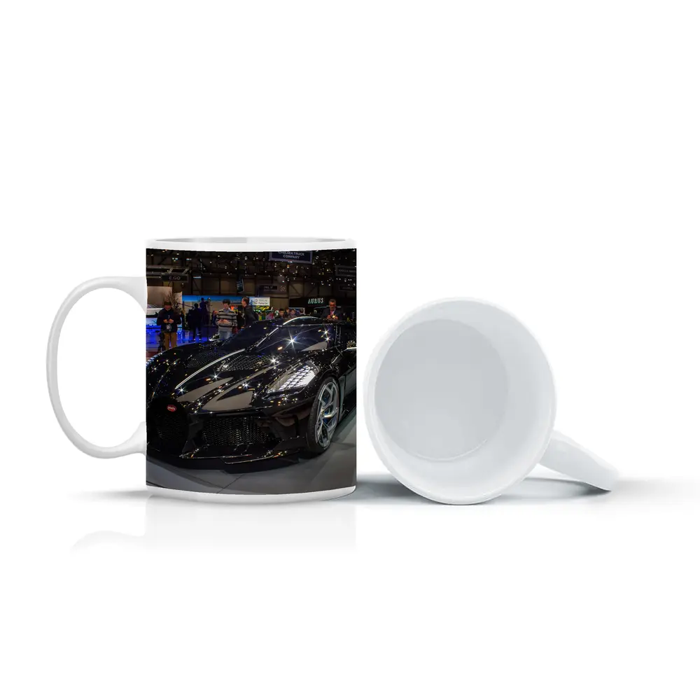 Bugatti La Voiture Noire Auto Show Floor – Mugs