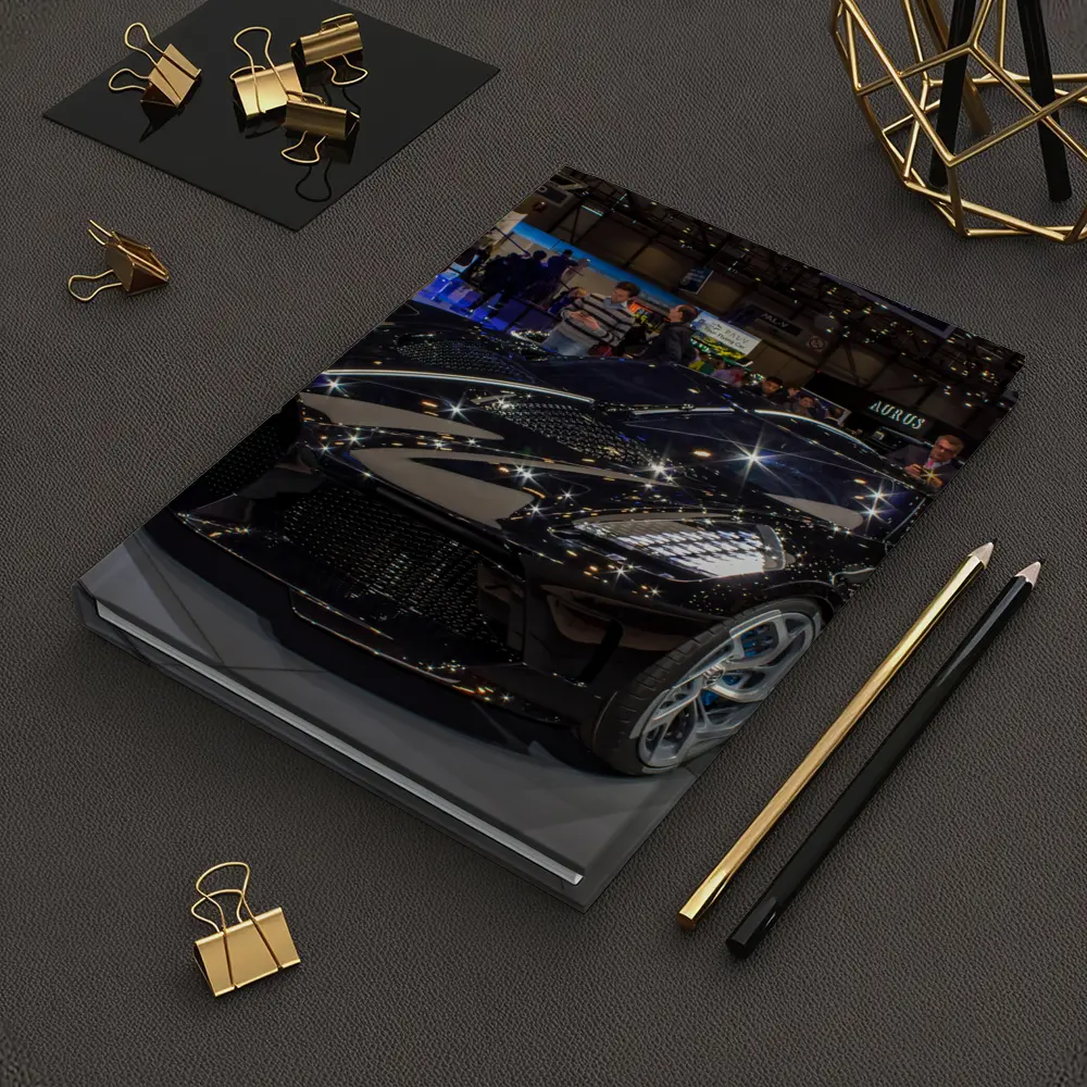 Bugatti La Voiture Noire Auto Show Floor – Notebooks