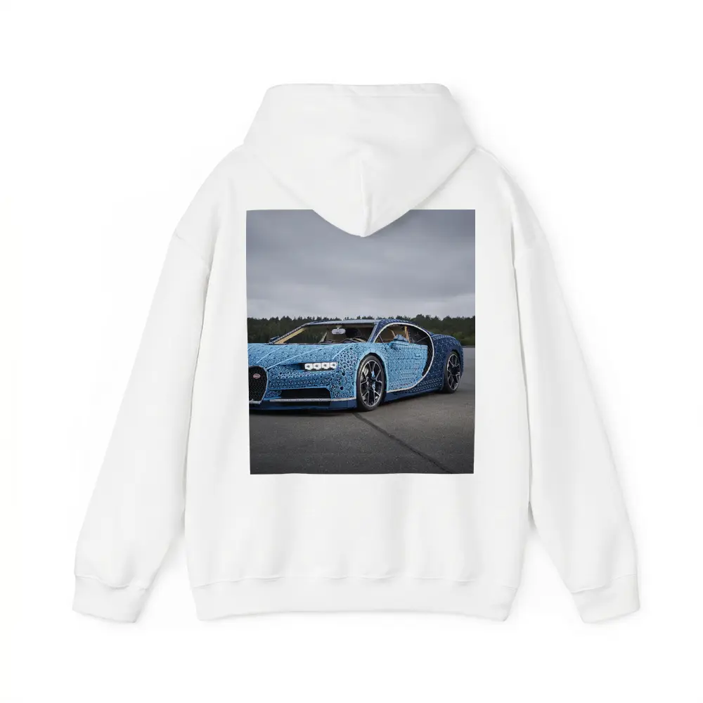 Bugatti Chiron LEGO Build On Airstrip – Hoodies