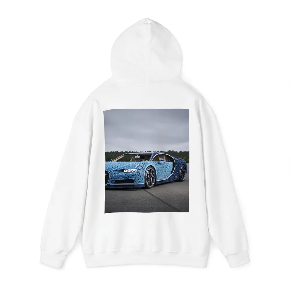 Bugatti Chiron LEGO Build On Airstrip – Hoodies