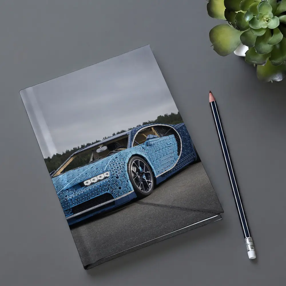 Bugatti Chiron LEGO Build On Airstrip – Notebooks
