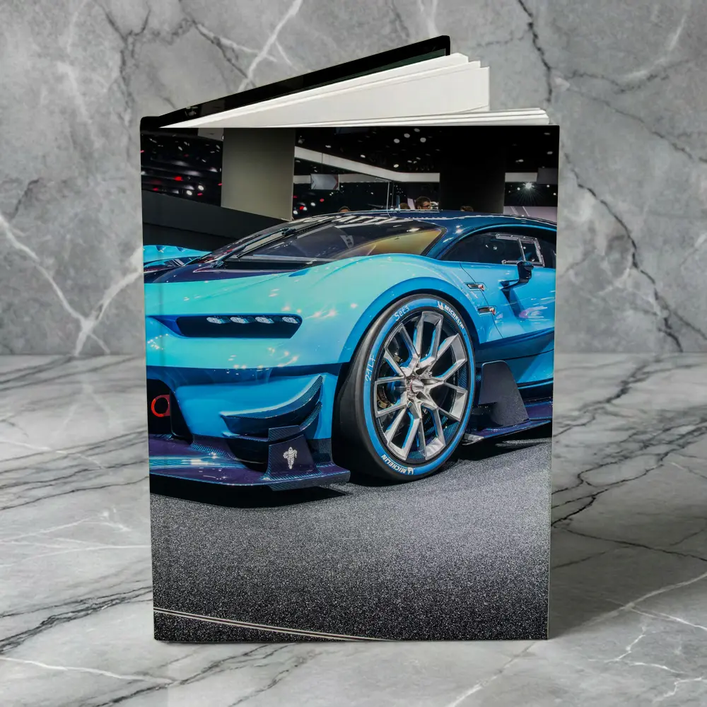 Bugatti Vision Gran Turismo Blue Auto Show – Notebooks