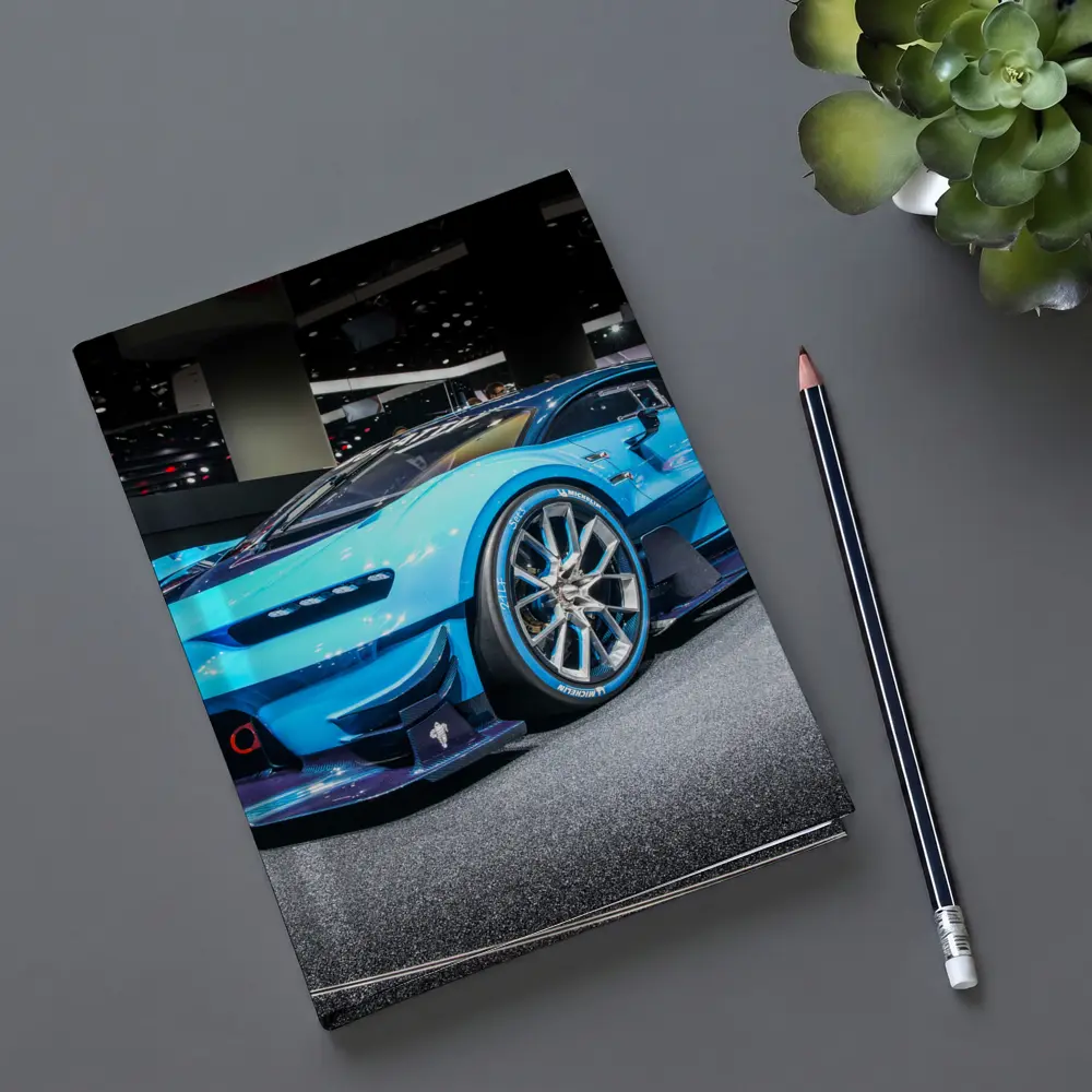 Bugatti Vision Gran Turismo Blue Auto Show – Notebooks