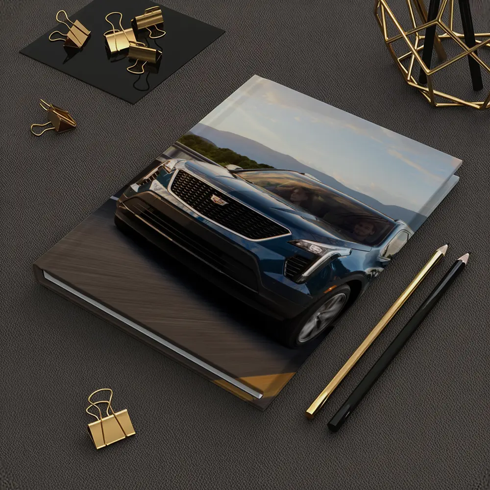 Cadillac XT4 SUV Driving Over Bridge – Notebooks