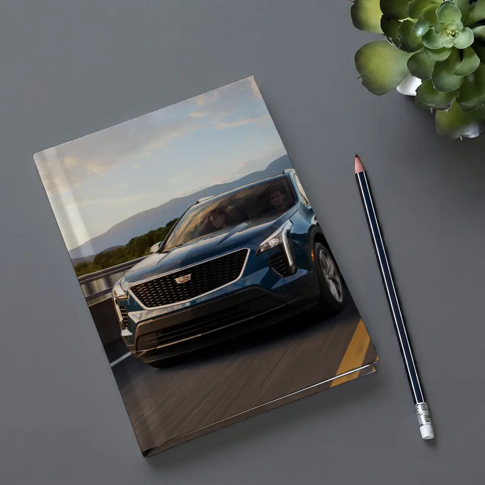 Cadillac XT4 SUV Driving Over Bridge – Notebooks