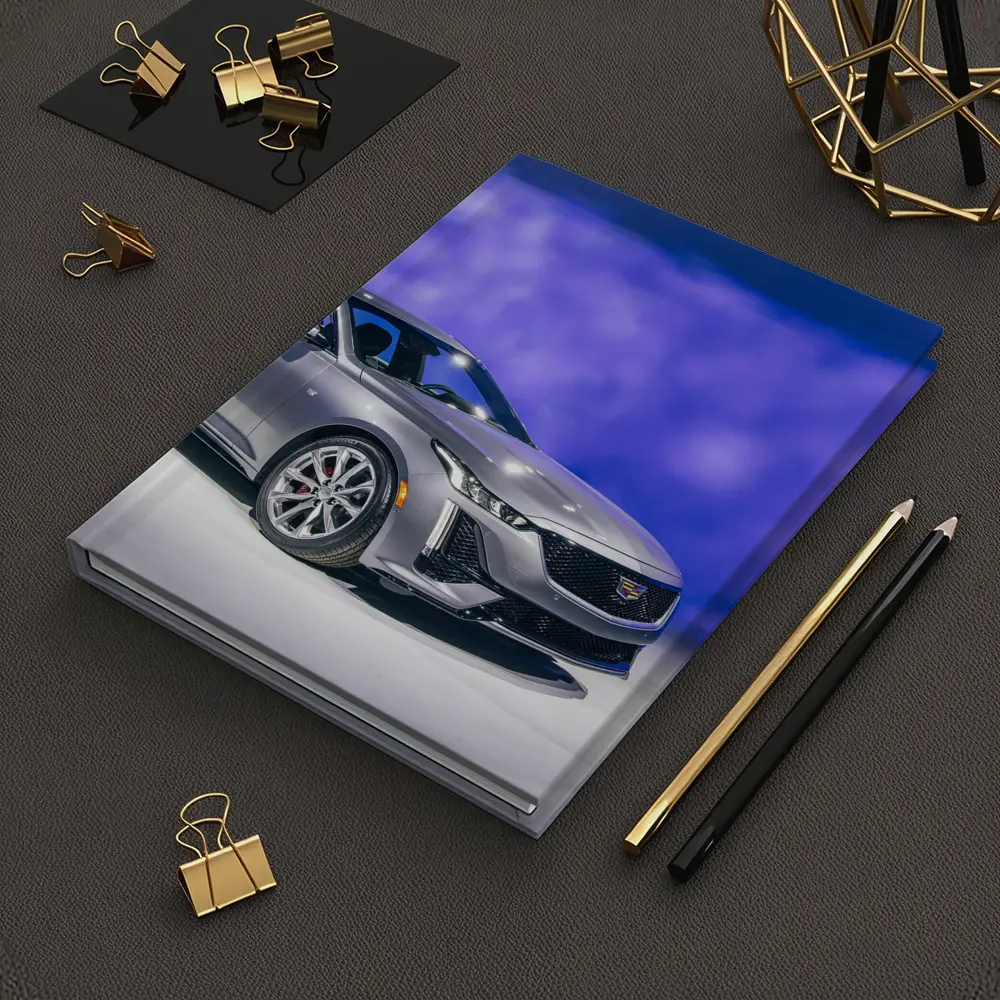 Cadillac CT5 Silver Sedan Studio Display – Notebooks