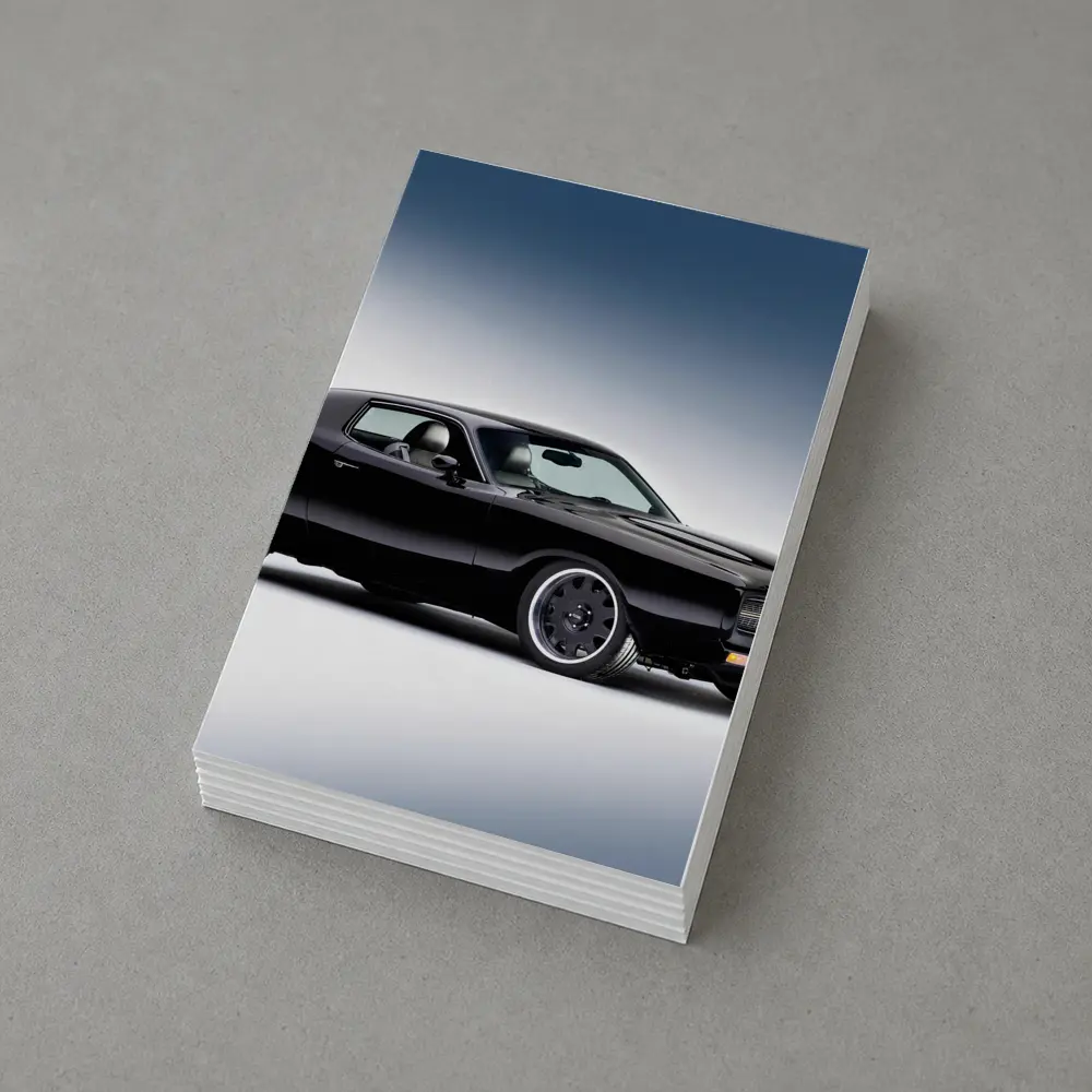 Black 1972 Dodge Charger Custom Build – Postcards