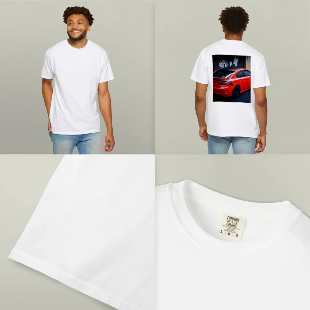 Dodge Charger Daytona Orange Urban Alley – T-Shirts