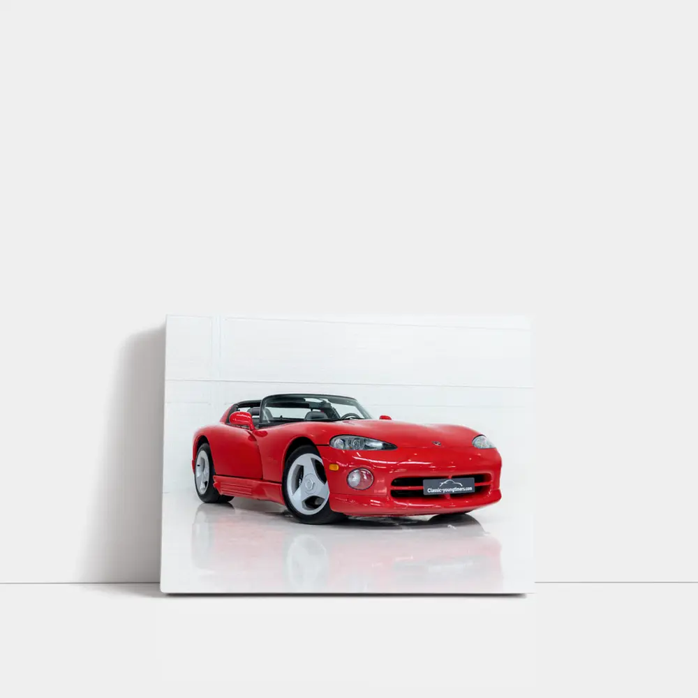 Dodge Viper RT10 Roadster Red Studio – Wall Art