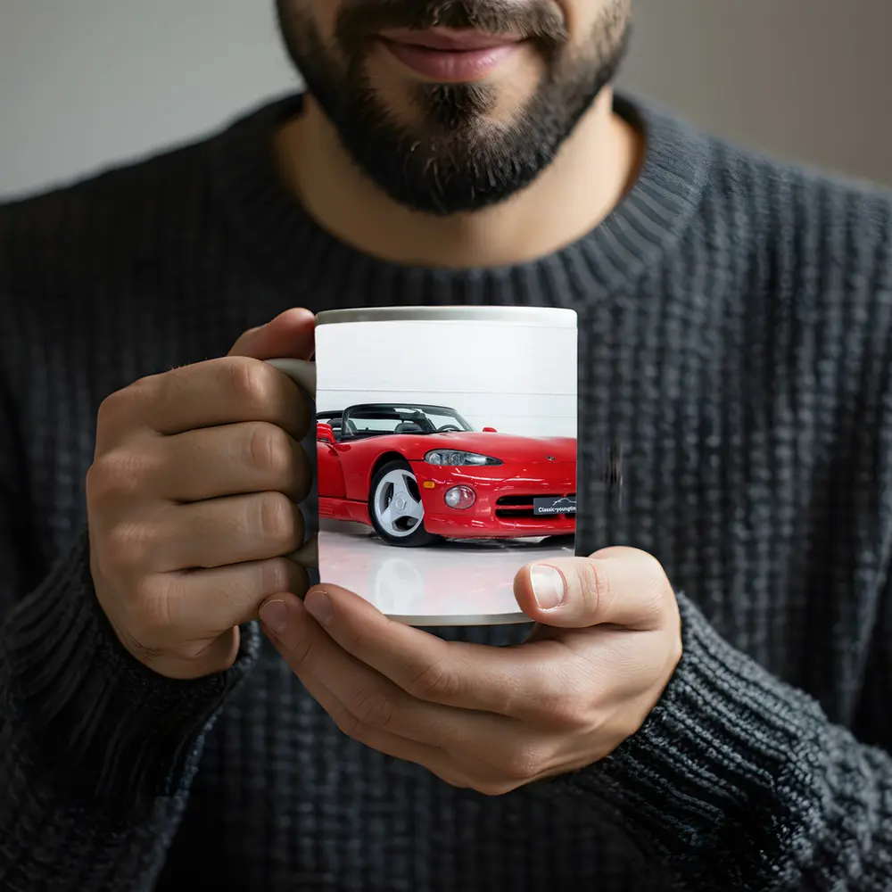 Dodge Viper RT10 Roadster Red Studio – Mugs