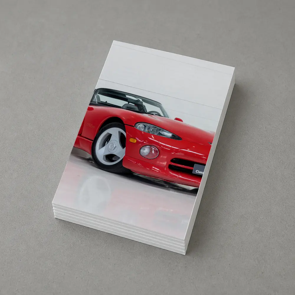 Dodge Viper RT10 Roadster Red Studio – Postcards