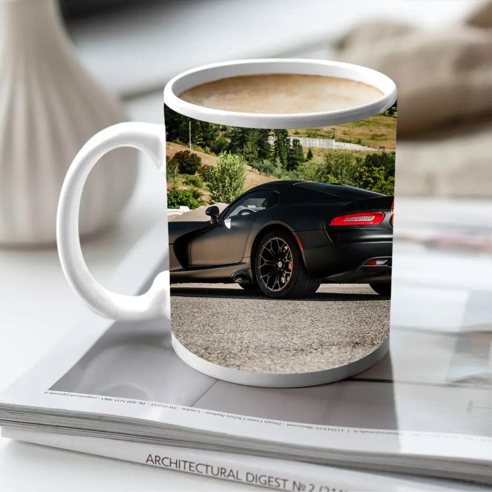 Dodge SRT Viper GTS Matte Black Road – Mugs