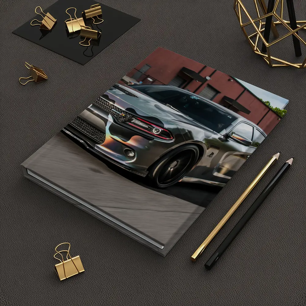 Dodge Charger Satin Camo Wrap Industrial Lot – Notebooks