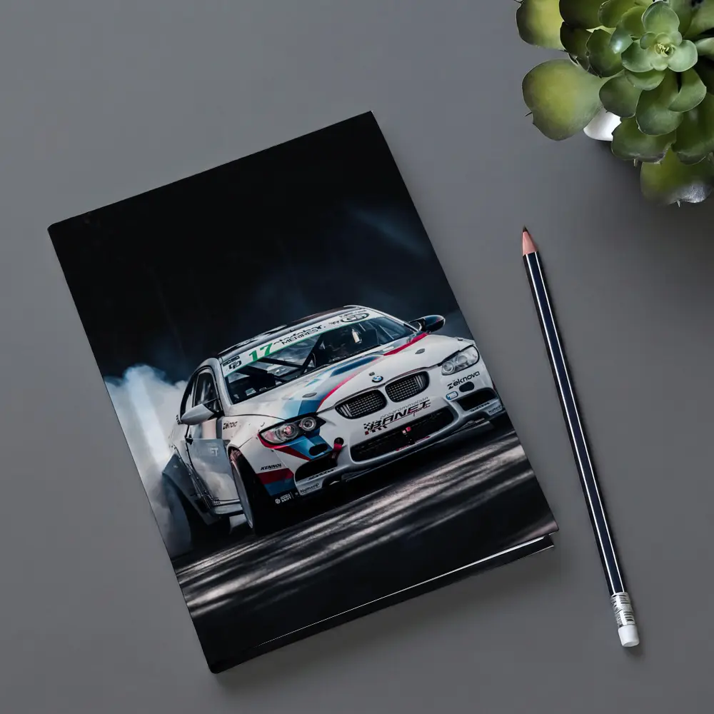 BMW M3 Drifting with Smoke Night Track – Notebooks