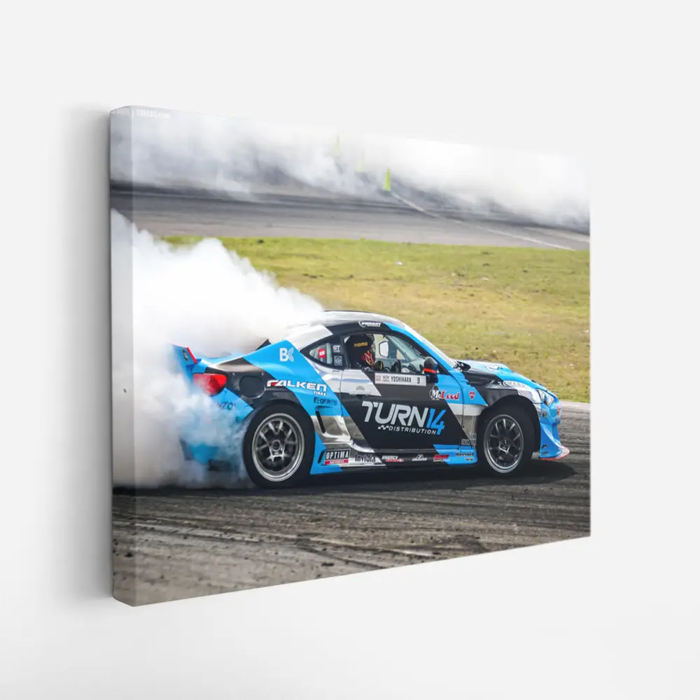 Subaru BRZ Formula Drift Track Smoke – Wall Art