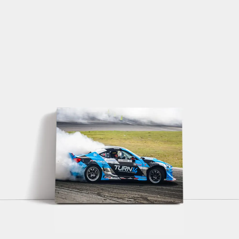 Subaru BRZ Formula Drift Track Smoke – Wall Art