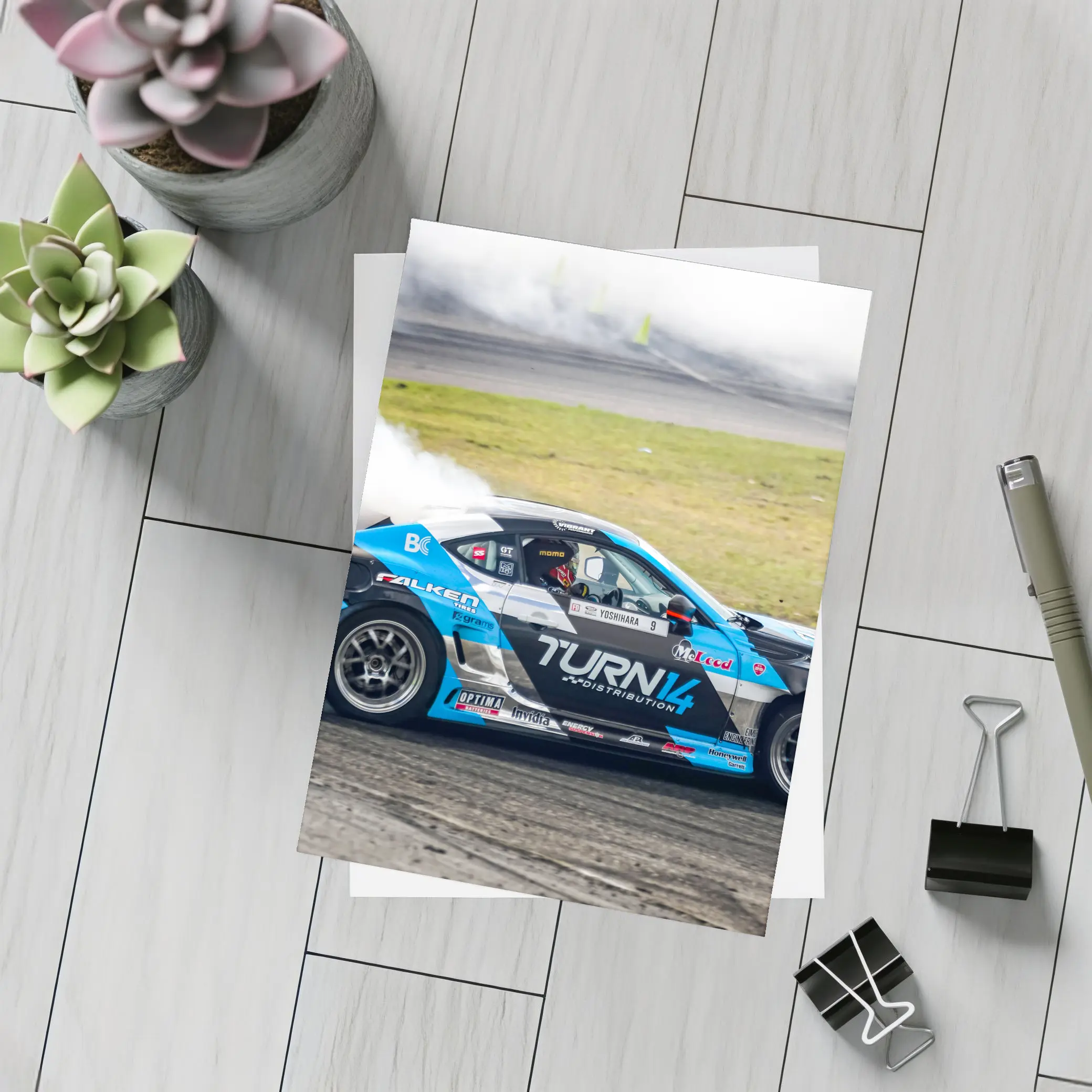 Subaru BRZ Formula Drift Track Smoke – Postcards