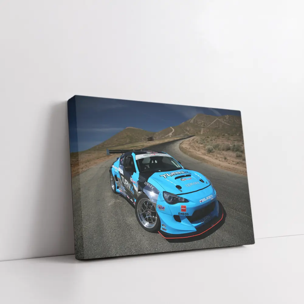 Toyota GT86 Formula Drift Race Car Desert – Wall Art