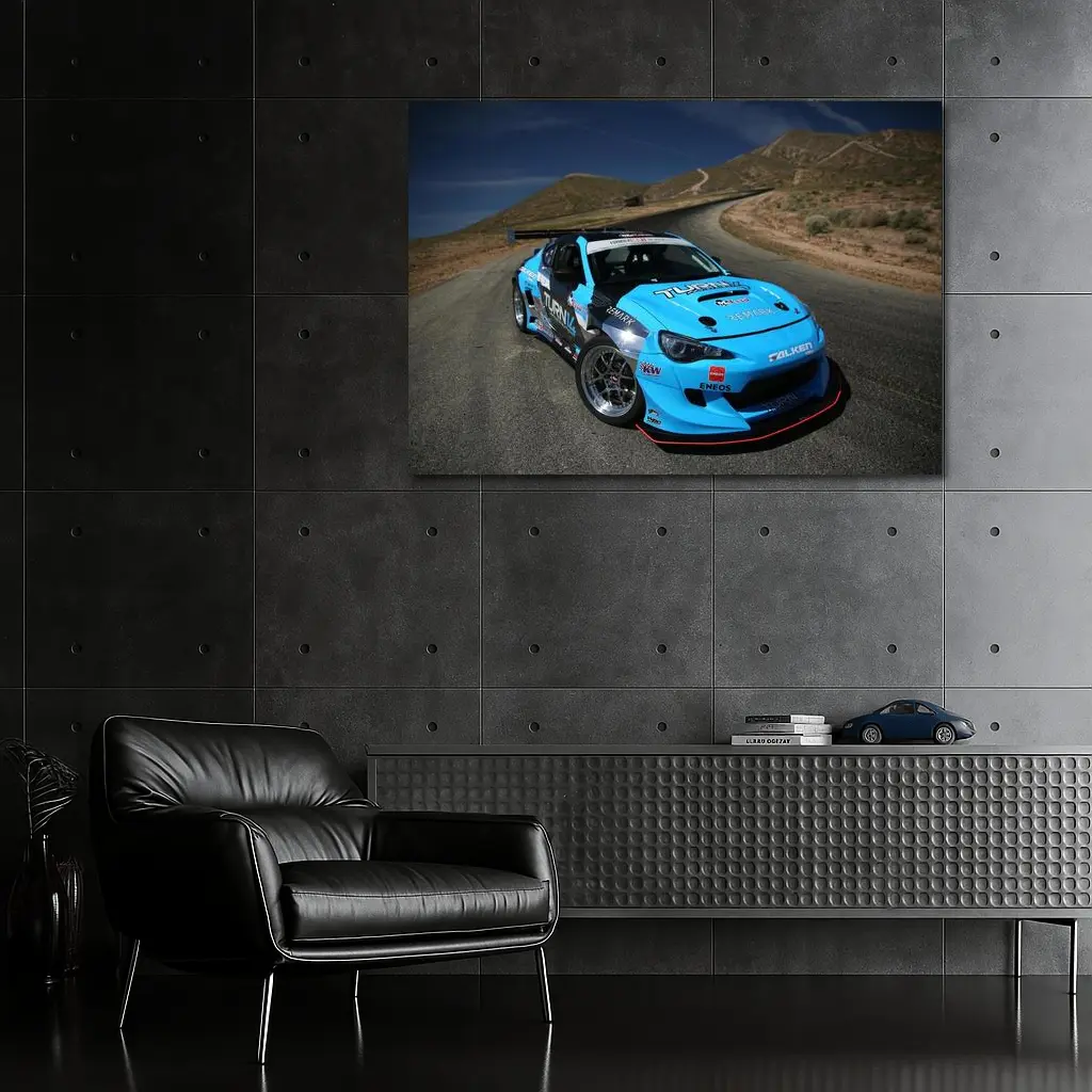Toyota GT86 Formula Drift Race Car Desert – Wall Art
