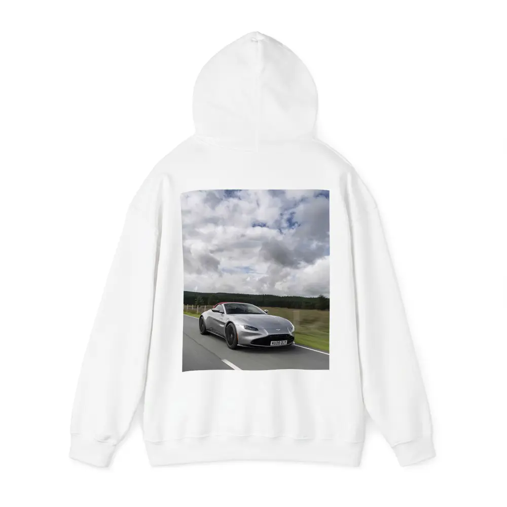 Aston Martin Vantage Roadster Silver Country Road – Hoodies