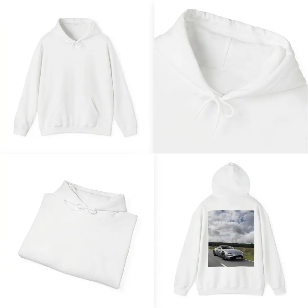 Aston Martin Vantage Roadster Silver Country Road – Hoodies