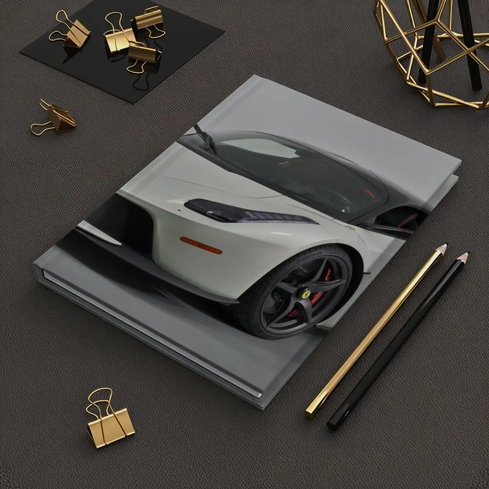 Ferrari LaFerrari White Supercar Studio Shot – Notebooks
