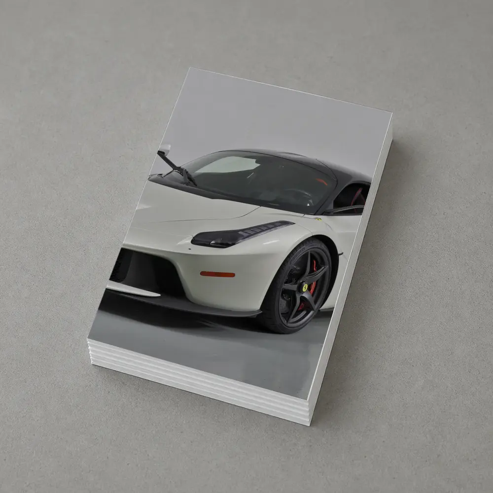 Ferrari LaFerrari White Supercar Studio Shot – Postcards