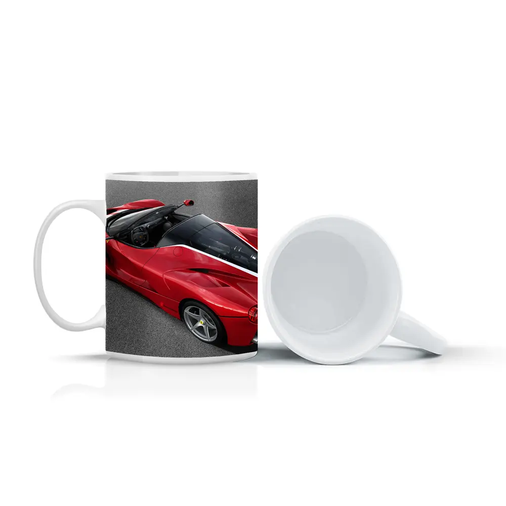 Ferrari LaFerrari Aperta Red Open Top – Mugs