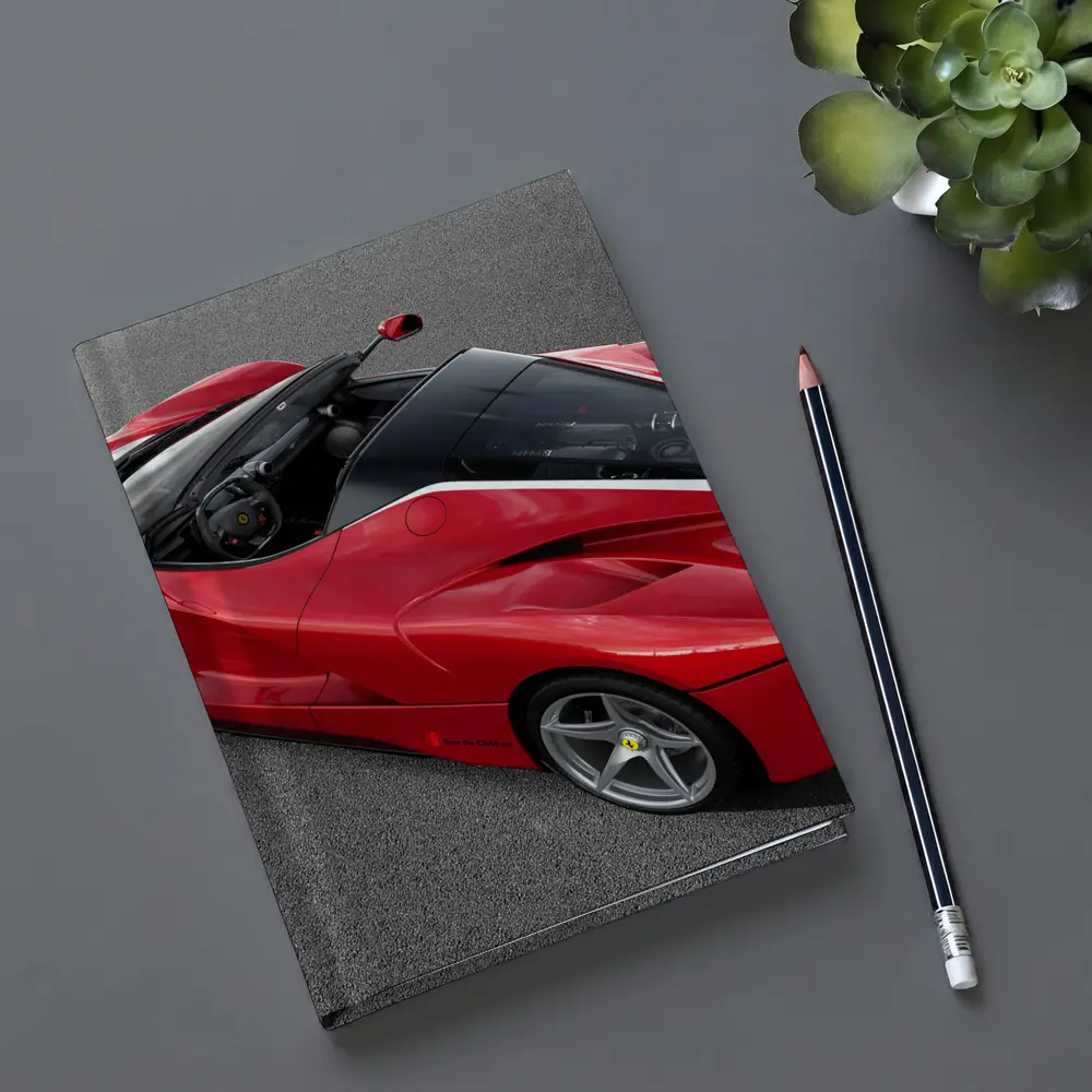Ferrari LaFerrari Aperta Red Open Top – Notebooks